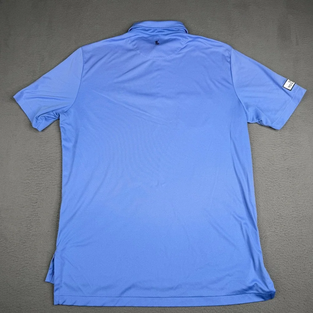 US Open Pinehurst Volunteer Shirt Mens Large Blue Golf Polo Golf Ralph Lauren‎